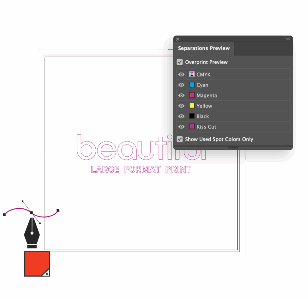 Production Spot Colours in Adobe Illustrator- 10